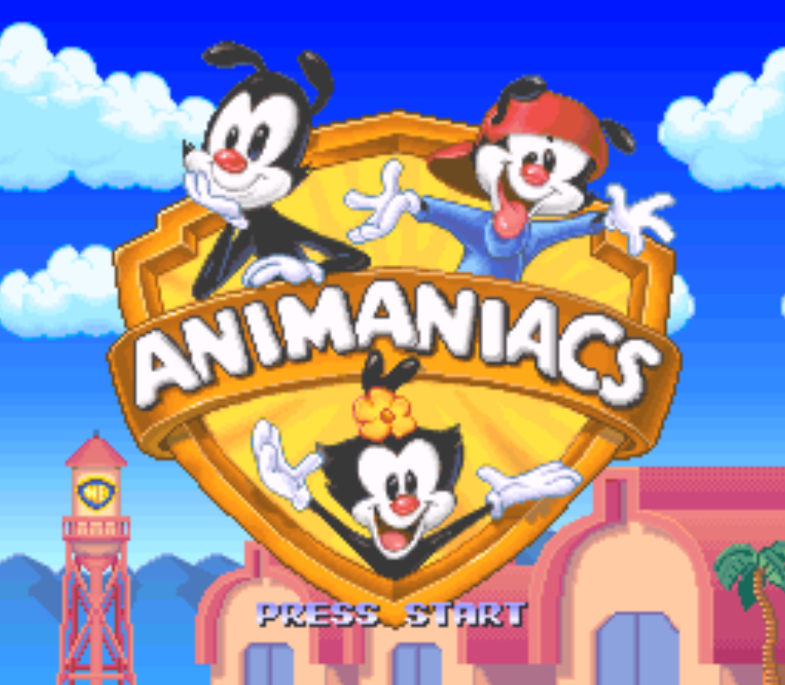 Animaniacs Title screen